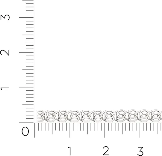 Изображение товара Браслет из серебра ZORKA 0622087.050 (18см)