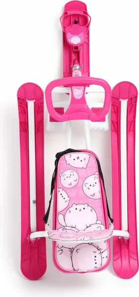 Изображение товара Снегокат детский Snow Cat Круглые котики / 10996254 (розовый)