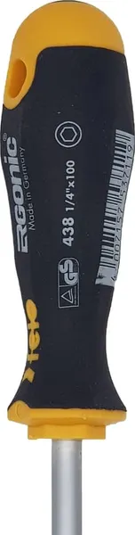 Изображение товара Отвертка Felo Ergonic с насадкой под биты 1/4" / 43812540