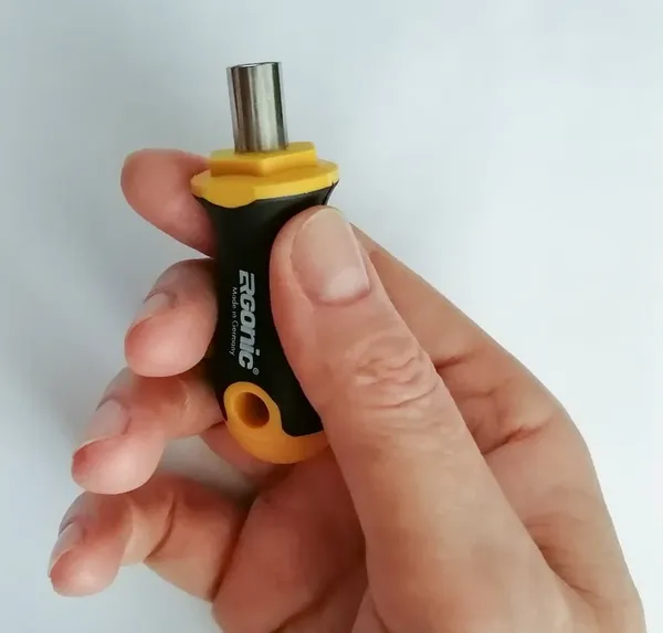 Изображение товара Отвертка Felo Ergonic Stubby под биты 1/4" / 46902640