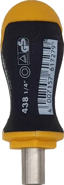 Изображение товара Отвертка Felo Ergonic Stubby под биты 1/4" / 46902640