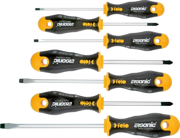 Изображение товара Набор отверток Felo Ergonic / 40096118 (6шт)