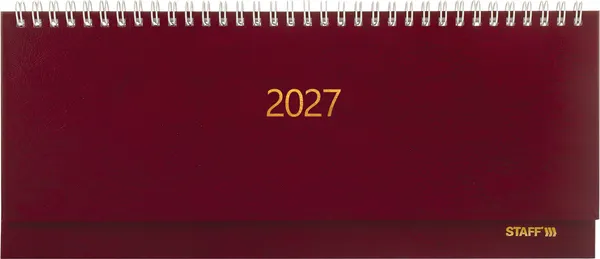 Изображение товара Планинг Staff 117856 (64л, бордовый)