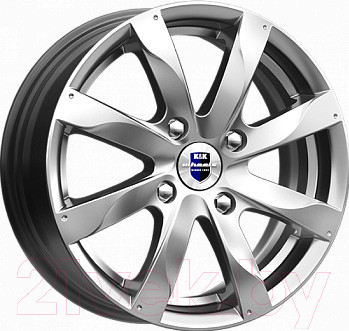 Изображение товара Литой диск K&K Джемини (КС480) 14x5.5" 4x100мм DIA 56.6мм ET 49мм (Дарк платинум)