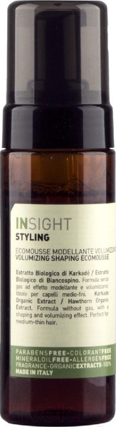 Изображение товара Мусс для укладки волос Insight Volumizing & Modeling Ecomousse (150мл)