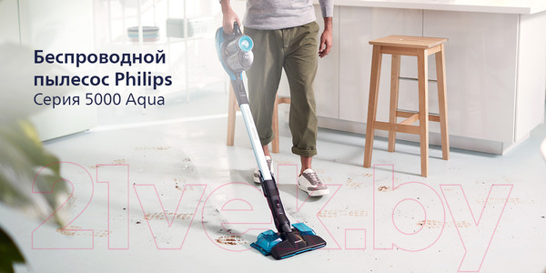 Изображение товара Вертикальный пылесос Philips FC6728/01