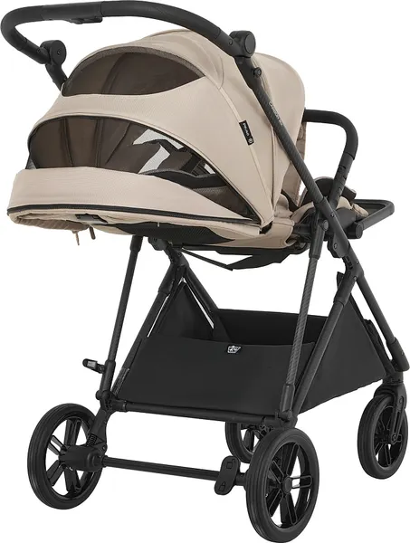 Изображение товара Детская прогулочная коляска Pituso Carbon Rx X-666 (Sapphire Sand)