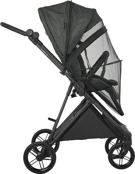 Изображение товара Детская прогулочная коляска Pituso Carbon Rx X-666 (Taiga Green)