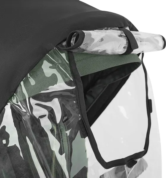 Изображение товара Детская прогулочная коляска Pituso Carbon Rx X-666 (Taiga Green)