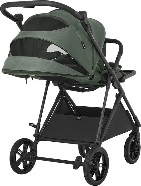 Изображение товара Детская прогулочная коляска Pituso Carbon Rx X-666 (Taiga Green)