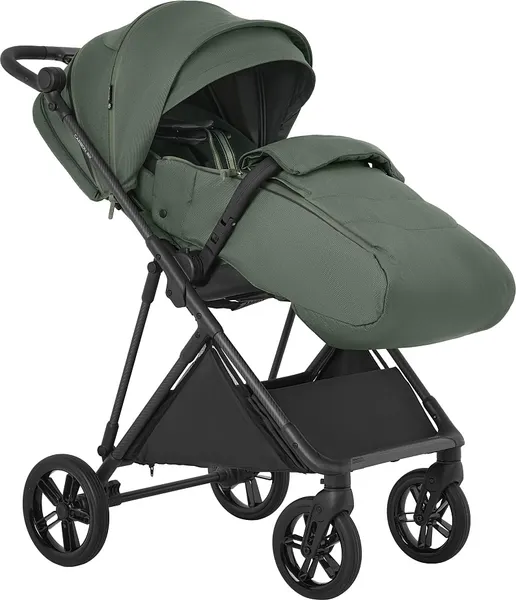 Изображение товара Детская прогулочная коляска Pituso Carbon Rx X-666 (Taiga Green)
