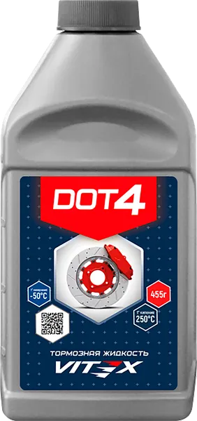 Изображение товара Тормозная жидкость Vitex DOT-4 / v800310 (455г)