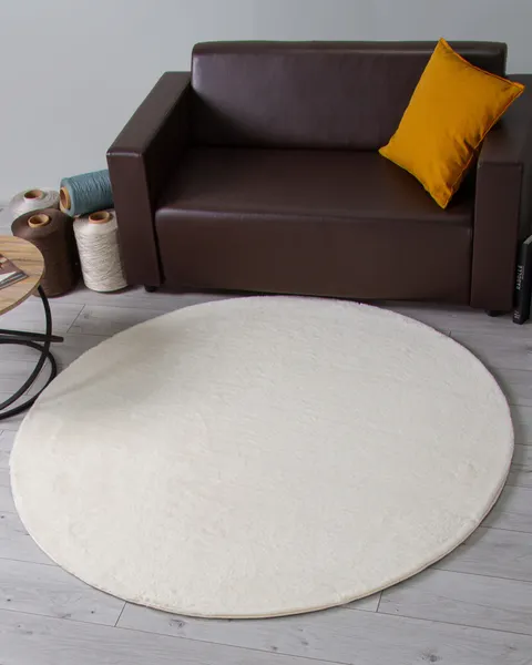 Изображение товара Коврик PIXEL Rabbit Luxe PX2001-DAIRE-CREAM (1.2х1.2)
