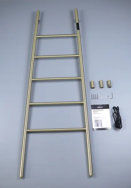 Изображение товара Полотенцесушитель электрический Abber Treppe AH4705G (золотой матовый)