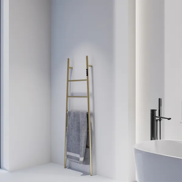 Изображение товара Полотенцесушитель электрический Abber Treppe AH4705G (золотой матовый)