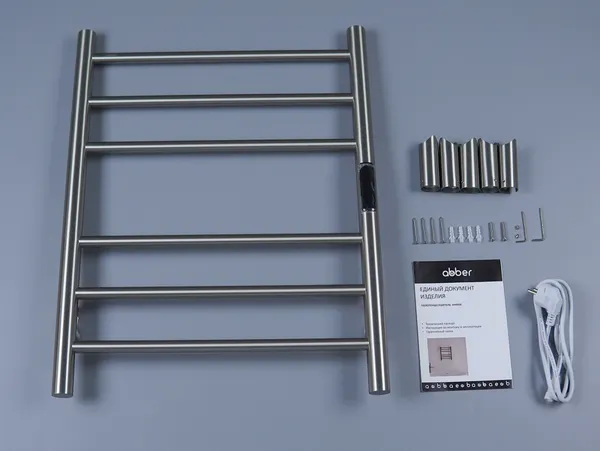 Изображение товара Полотенцесушитель электрический Abber Standard AH4606BST (сталь брашированная)