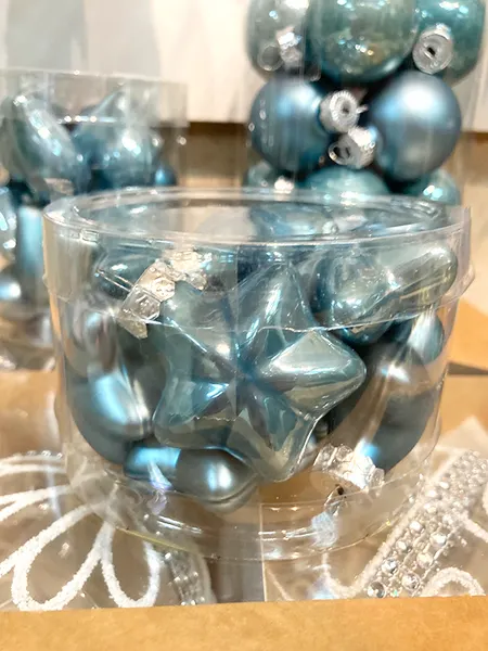 Изображение товара Набор елочных игрушек Kaemingk Звезды / 012250 (12шт)