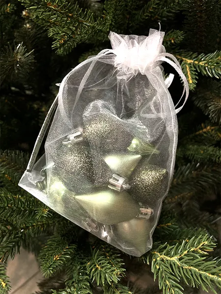 Изображение товара Набор елочных игрушек Koopman Луковки Бурре / CAN226040-1 (12шт)