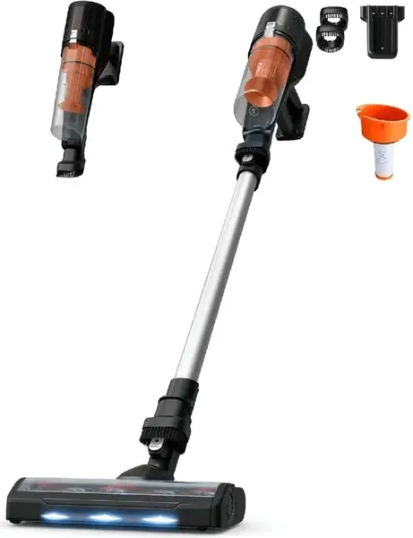 Изображение товара Вертикальный пылесос Tefal Essential TY5A21WO (оранжевый/черный)