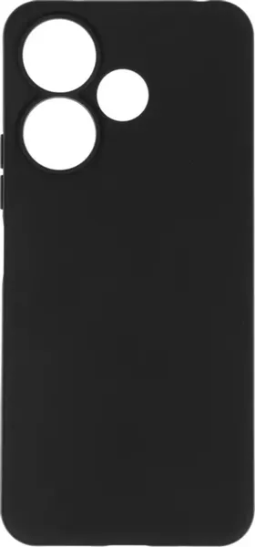 Изображение товара Чехол-накладка BoraSCO Silicone Case для Xiaomi Poco M6 4G / 73632 (черный)