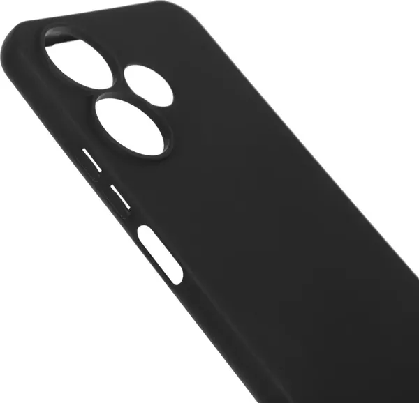 Изображение товара Чехол-накладка BoraSCO Silicone Case для Xiaomi Poco M6 4G / 73632 (черный)