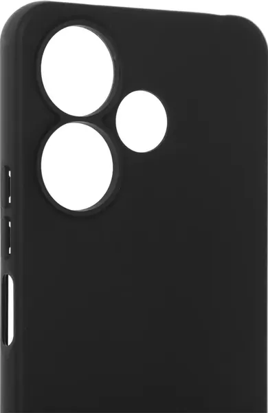 Изображение товара Чехол-накладка BoraSCO Silicone Case для Xiaomi Poco M6 4G / 73632 (черный)