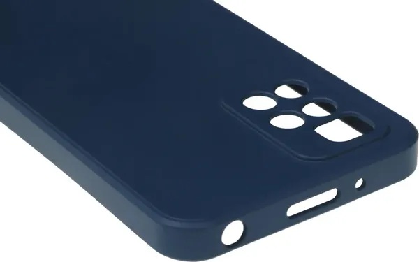 Изображение товара Чехол-накладка BoraSCO Microfiber Case для Xiaomi Redmi 10 / 40473 (синий)