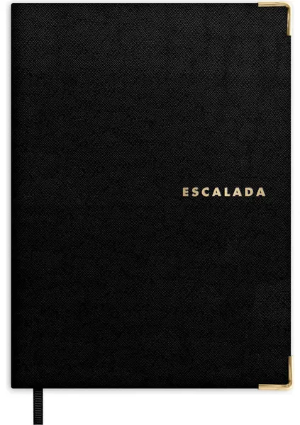 Изображение товара Ежедневник Escalada Сафьян / 73905 (160л, черный)