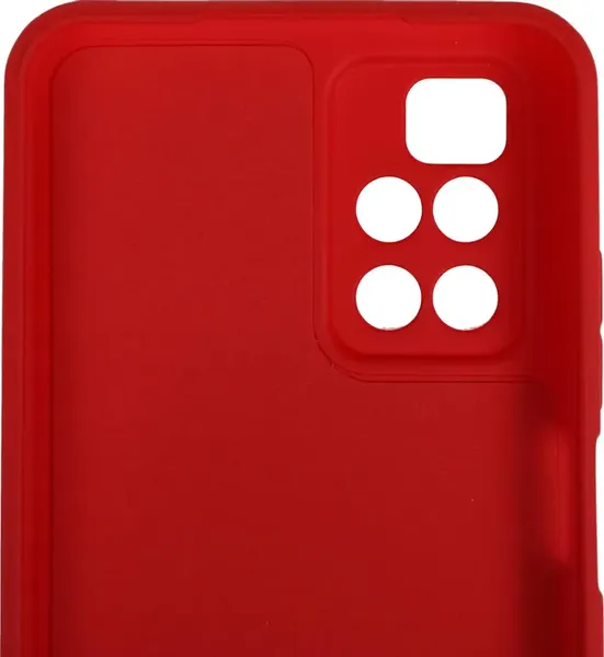 Изображение товара Чехол-накладка BoraSCO Microfiber Case для Xiaomi Redmi 10 / 40472 (красный)