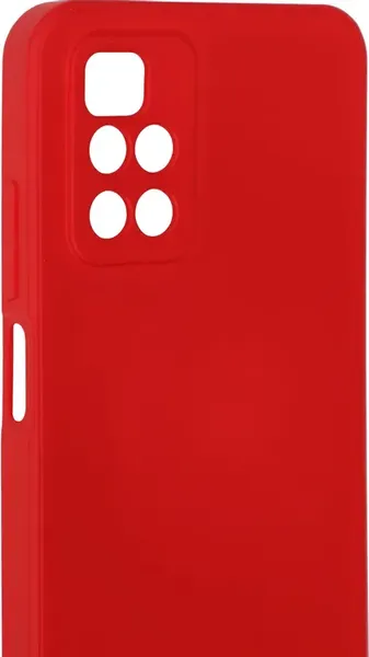 Изображение товара Чехол-накладка BoraSCO Microfiber Case для Xiaomi Redmi 10 / 40472 (красный)