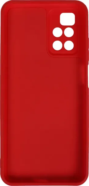 Изображение товара Чехол-накладка BoraSCO Microfiber Case для Xiaomi Redmi 10 / 40472 (красный)