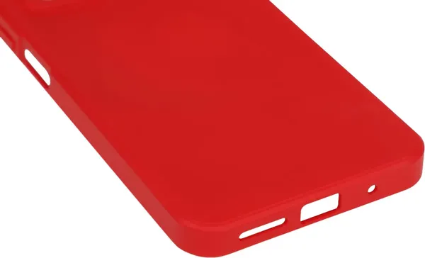 Изображение товара Чехол-накладка BoraSCO Microfiber Case для Xiaomi Redmi 10 / 40472 (красный)
