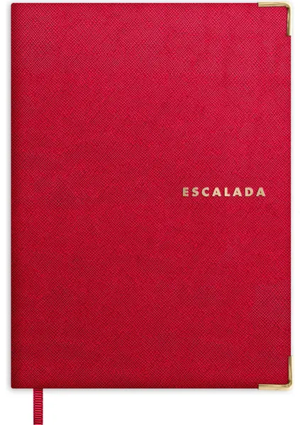 Изображение товара Ежедневник Escalada Сафьян / 73906 (160л, малиновый)