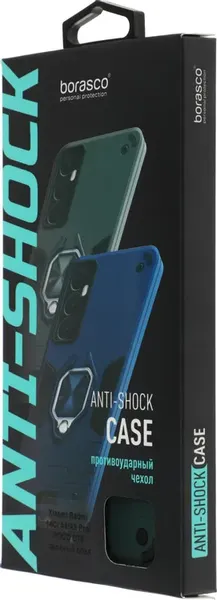 Изображение товара Чехол-накладка BoraSCO Anti-Shok Case для Xiaomi Redmi 14C/A4/Poco C75 / 52462 (зеленый опал)
