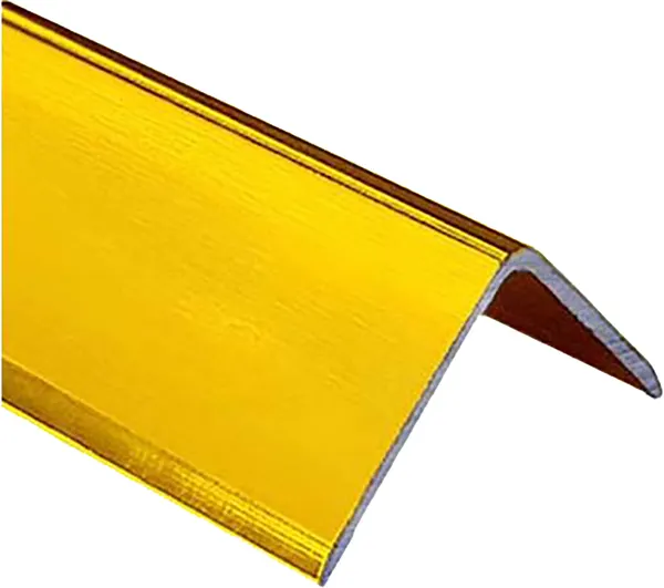 Изображение товара Уголок алюминиевый КТМ-2000 У2020-02-1 20x20 1м (золото)