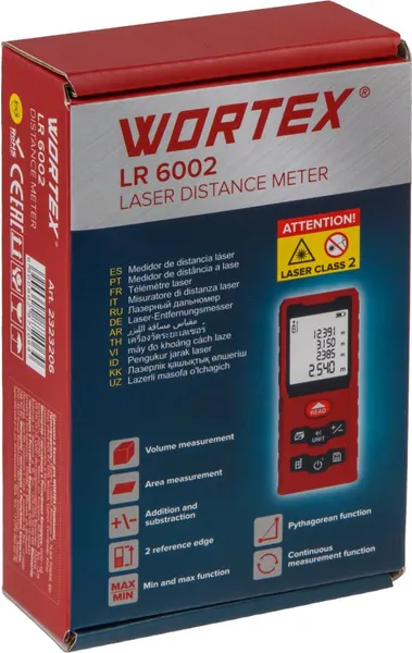Изображение товара Лазерный дальномер Wortex LR 6002 (2323206)