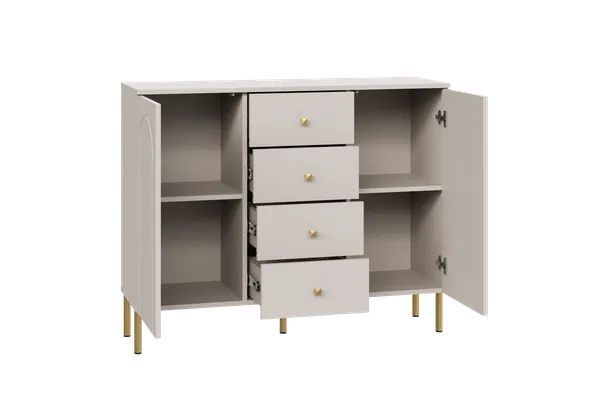 Изображение товара Тумба Arvento Atika KOM2D4S (персидский жемчуг)