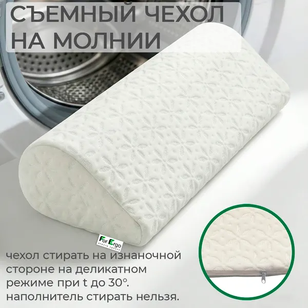 Изображение товара Ортопедическая подушка ForErgo Удобная с эффектом памяти / BED020