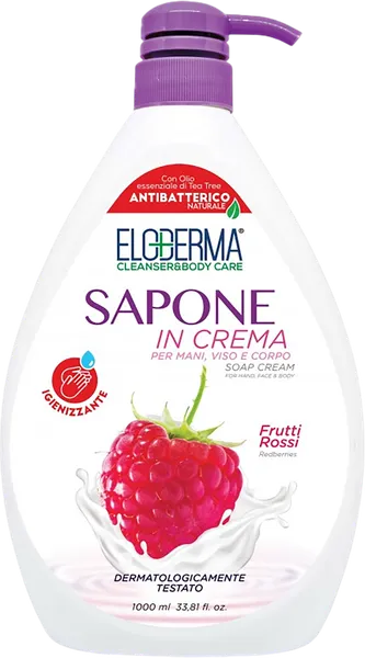 Изображение товара Мыло жидкое Eloderma Крем-мыло Redberries (1л)