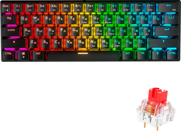 Изображение товара Клавиатура Cyberlynx BD61 (черный)