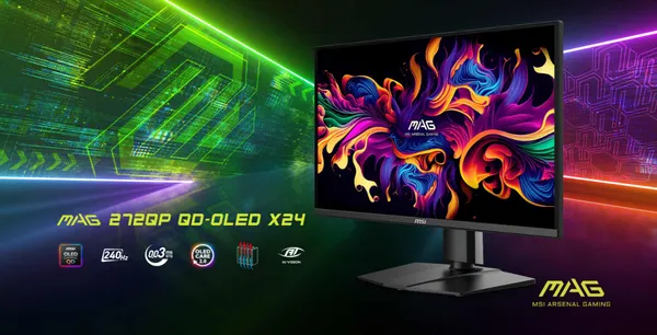 Изображение товара Монитор MSI MAG 272QP (9S6-3CF89A-009)