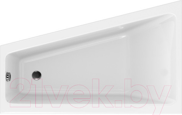 Изображение товара Ванна акриловая Cersanit Crea 160x100 / P-WA-CREA160-LNL (без ножек)