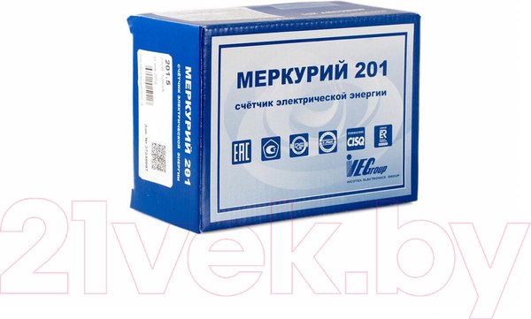 Изображение товара Счетчик электроэнергии индукционный Меркурий 201.5
