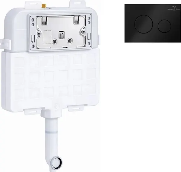 Изображение товара Инсталляция для унитаза Amore di Mare QuickFit 50800 с кнопкой 303MB