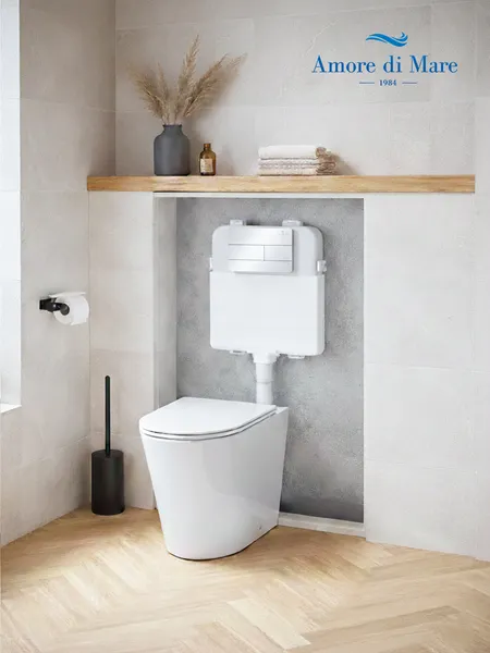 Изображение товара Инсталляция для унитаза Amore di Mare QuickFit 50800 с кнопкой 404CH