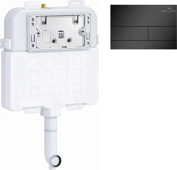 Изображение товара Инсталляция для унитаза Amore di Mare QuickFit 50800 с кнопкой 404MB