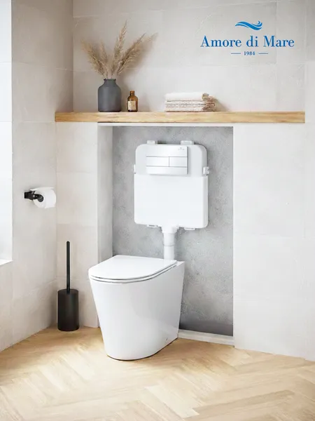 Изображение товара Инсталляция для унитаза Amore di Mare QuickFit 50800 с кнопкой 404W