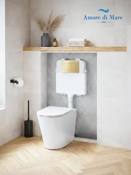 Изображение товара Инсталляция для унитаза Amore di Mare QuickFit 50800 с кнопкой 814G