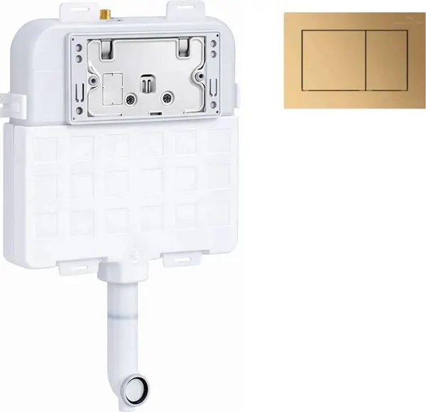 Изображение товара Инсталляция для унитаза Amore di Mare QuickFit 50800 с кнопкой 814G