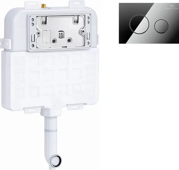 Изображение товара Инсталляция для унитаза Amore di Mare QuickFit 50800 с кнопкой 303CH